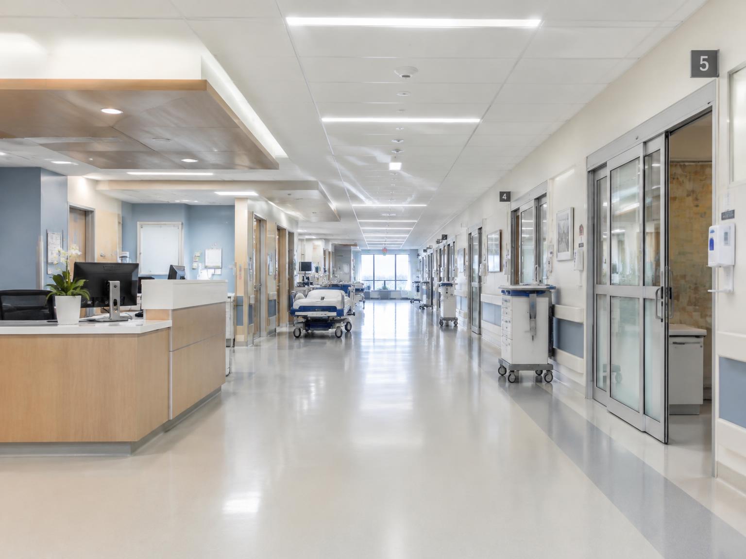 Regional hospital commercial lighting project